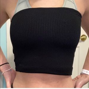 american eagle tube top size small